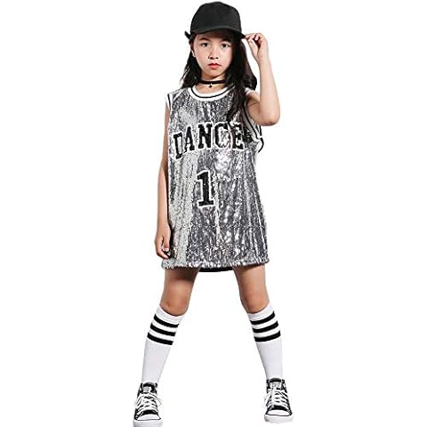 LOLANTA Ropa Hip Hop Niña Lentejuelas Cover