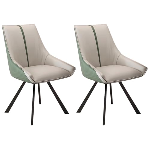 Fauteuil salle à manger pivotant gris pour sublimer vos dîners en famille et entre amis