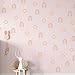 Decalcomanie da Parete con Arcobaleno Boho Decalcomanie da Muro ad Arco Adesivi con Sole Decorazione Murale per Stanza di Giochi Scuola Materna Camera da Letto Ragazza Bambini Arte da Muro