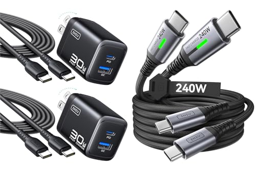 INIU Cargador rápido 30W Dual USB-C 2 unidades miniatura 1