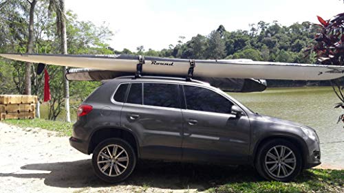 Kit Suporte Para Transportar Caiaque. Pequenas Embarcacoes. Canoas Reese 18 X 36 X 14