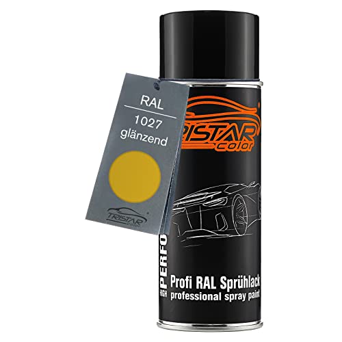 TRISTARcolor RAL 1027 Currygelb Spraydose 400 ml glänzend schnelltrocknend