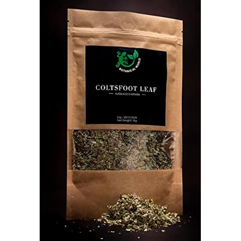 Coltsfoot Tea Pure Loose Leaves / Lungs Detox Cough Relief/ Tussilago Podbial lisc / Botanical World Cover
