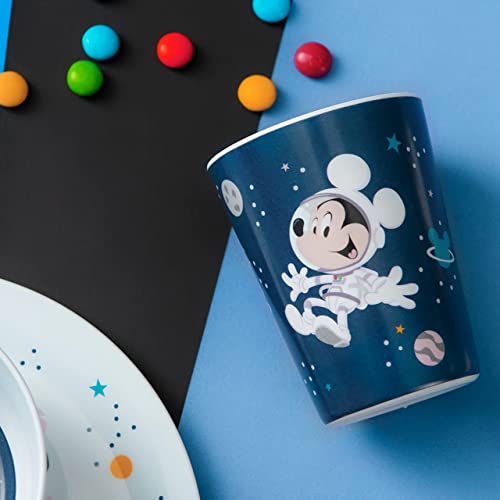 Zak Designs MMPZ-5480 Disney Mickey Mouse Kids Dinnerware Set Includes Plate thumb #5