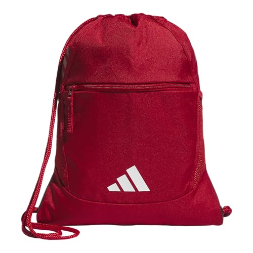 adidas Alliance Sackpack – Drawstring Backpack for Sports, Small Gym Bag