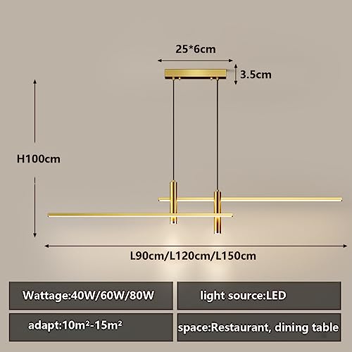 Suspension LED Table à Manger Dimmable Lustre Salon Réglable