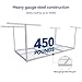 FLEXIMOUNTS 3x6 Overhead Garage Storage Adjustable Ceiling Rack 72