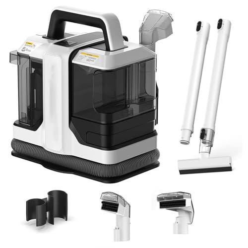 Carpet Stain Cleaner, Handheld Sofa Stain Cleaner, Wet Cleaning Machine, Vacuum Portable Compact Cleaning Machine,Cleaning Tool for Pets, Home Carpets, Sofas, car Seats