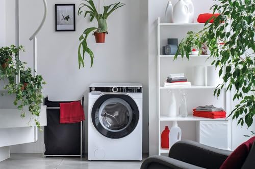 Hoover H-WASH 500 HWP 414AMBC/1-S Waschmaschine/Energieeffizienzklasse A/Füllmenge 14 kg/Inverter Motor/Wi-Fi + Bluetooth/All in One Programm/ActiveSteam Dampffunktion