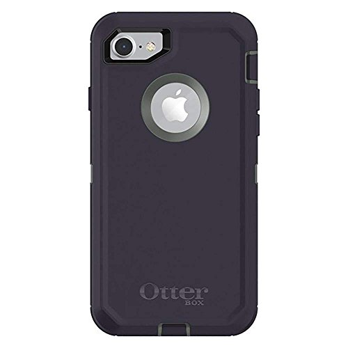 OtterBox Defender Series Series Case for iPhone SE (2nd gen - 2020) and iPhone 8/7 (NOT Plus) - Retail Packaging - Stormy Peaks (Agave Green/Maritime Blue)