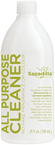 Sapadilla Rosemary + Peppermint Biodegradable All-Purpose Cleaner Concentrate, 25 Ounce