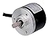 E40S6-500-3-N-24, Encoder, Incremental, ?40mm, 6mm Shaft, 500 PPR, A,B,Z, NPN Open Collector Output, 12-24VDC