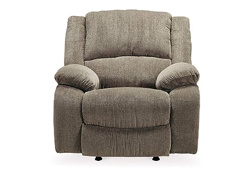 Image of Torque - Filton 1 Seater Fabric Manual Recliner | Recliner Sofa /Chair for Living Room, Bedroom, Office (Light Brown) | 1 Year Warranty