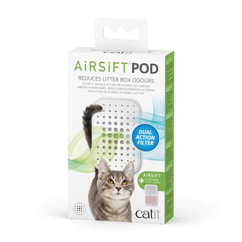 Catit Airsift Pod, riduce gli odori della lettiera del gatto