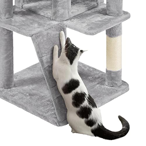 image for Yaheetech 70in Multi-Level Cat Tree Tall Cat Tower Cat Furniture with 