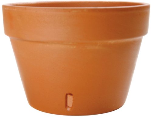 New England Pottery Orchid Pot, 4-Inch, Terra Cotta