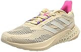 Suela amortiguada adidas 4dfwd_Kick W, Zapatillas para Correr Mujer, Halo Ivory FTWR White Halo Blush, 42 EU