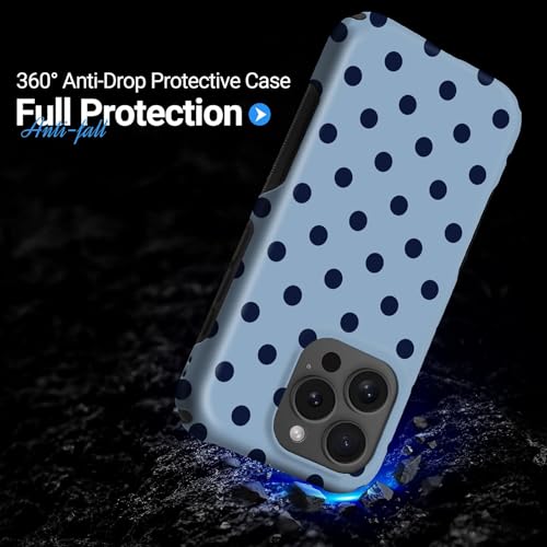 Coque iPhone 15 Pro MagSafe compatible double protection bleue