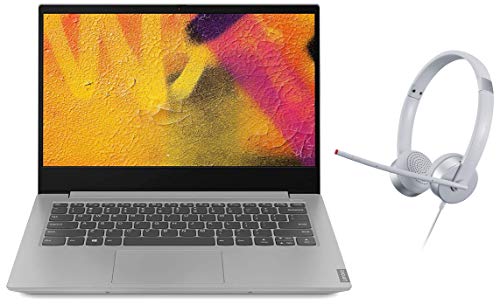 Image of Lenovo Ideapad S340 Intel i5 10thGen 14 inch FHD Thin & Light Laptop (8GB /1TB HDD /256 GB SSD /Win10 /MSO) 81VV008TIN 100 Stereo Analog Headset (3.5mm Jack) | 30mm Audio Drivers|Learn & Work from Home