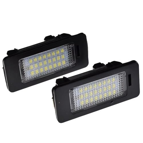 Luz de matrícula LED E70 E90 para renovar iluminación de placa trasera color blanco 6000K