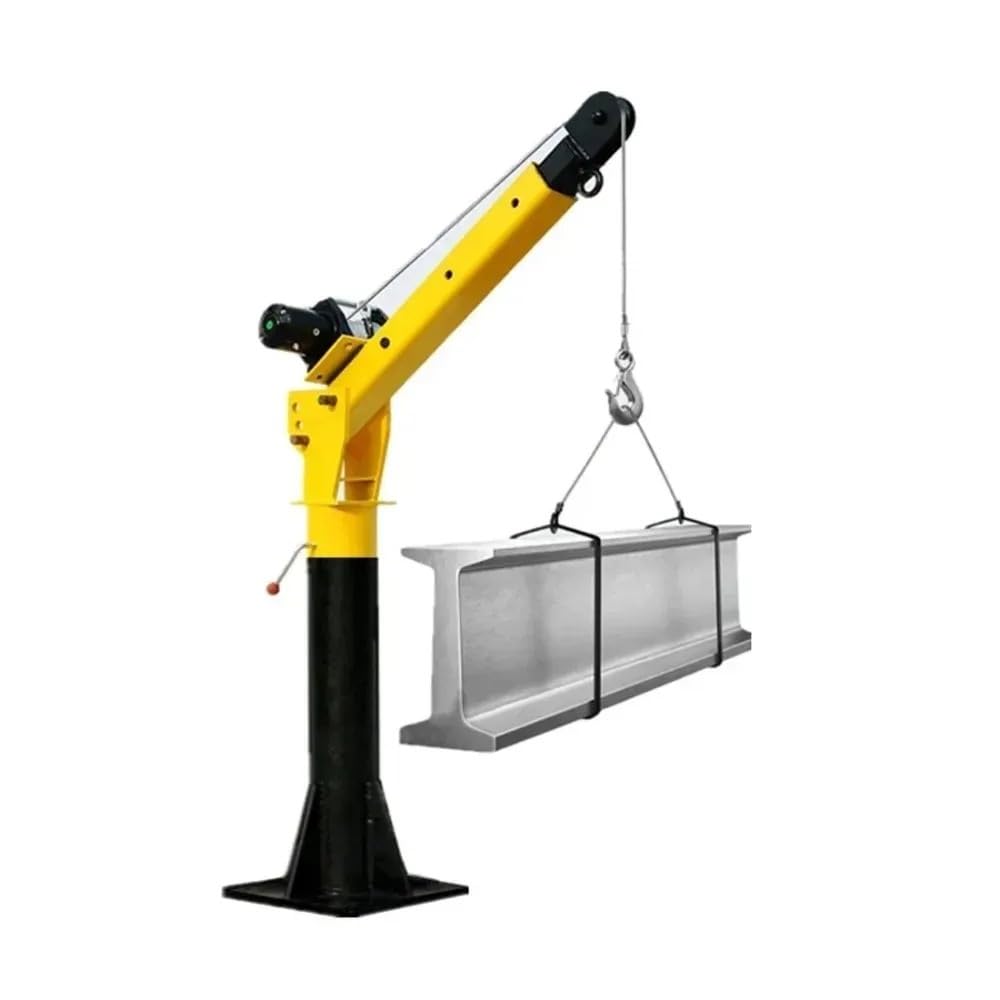 Wciągarka na kable elektryczne Mały dźwig montowany na ciężarówce ze sterowaniem układem hydraulicznym 500 kg 8 metrów Wciągnik elektryczny(B)