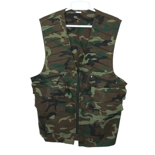CHALECO CAZA CAMUFLAJE TALLA XL