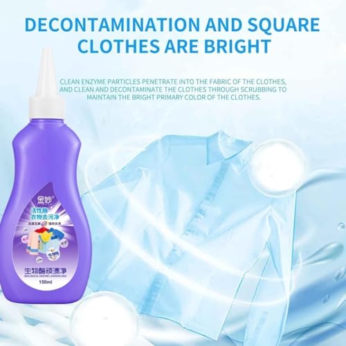 Image of All color Stain Remover for Clothes | Multi-Purpose Roll Bead Fabric Clothes Stain Remover for Cotton, Linen, Polyester, Blended Fabric, Denim, Down, Jacket (2, pcs)