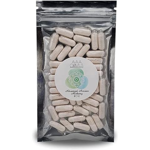 ORMUS Rose - Monoatomic Gold - 45 Vegan Capsules - The Philosophers Stone - AAA Ormus Cover