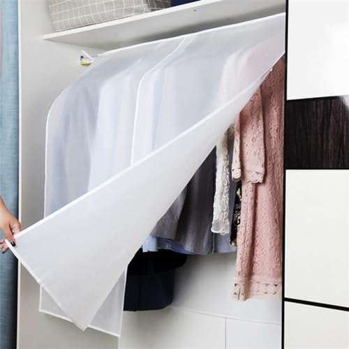Garment Bags Clothing Dust Cover, Cloakroom Gray Cloth, Floor Hanger Dust Hanger Cover, Transparent Hanging Bag Clothing Bag Clothing Dust Cover,One Color-120X110CM4