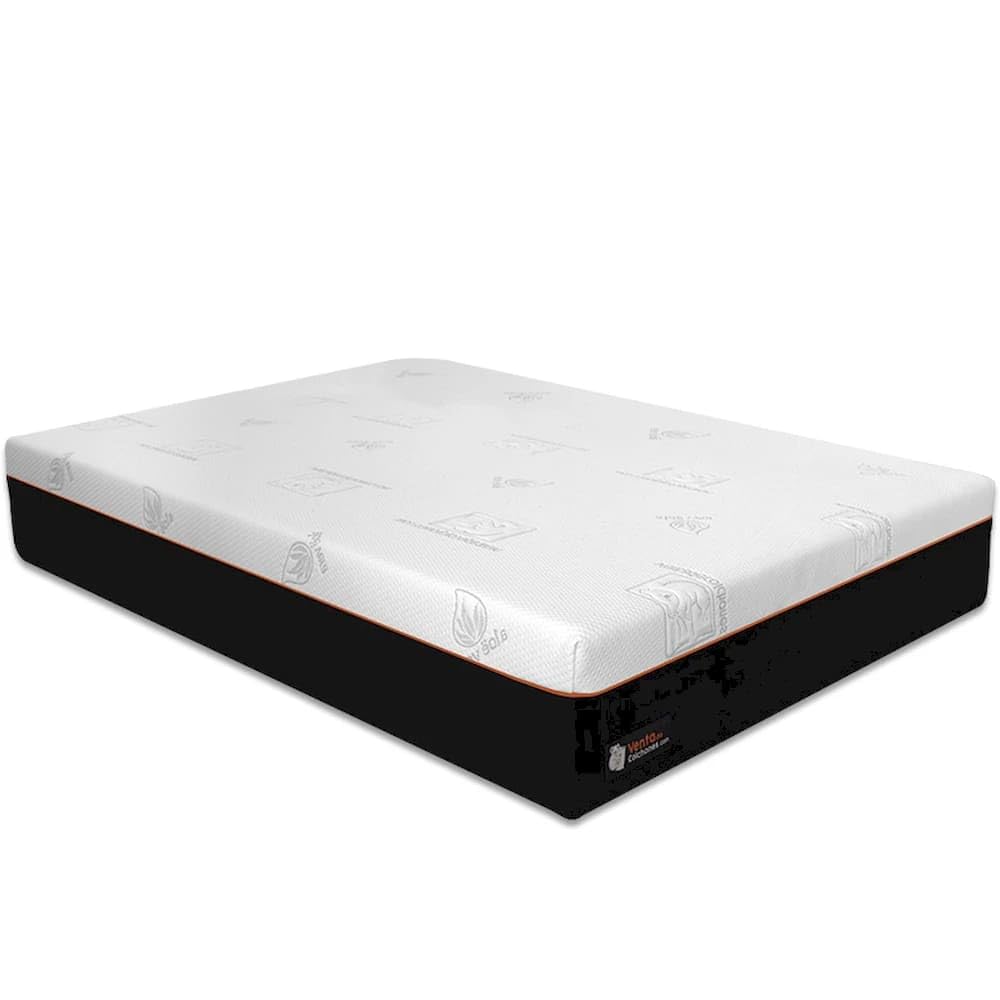 Ventadecolchones - Colchón Viscoelástico Visco XXL Desenfundable - Extra-Firme - Gran firmeza y Confort - 90 x 190 cm - Grosor 24 cm - para Cama articulada.