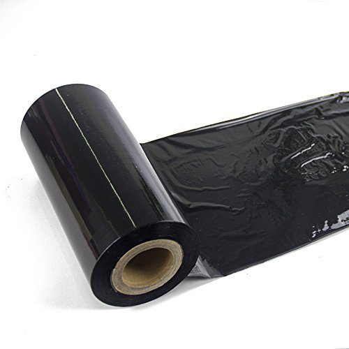 Black Plastic Stretch Wrap Film 9”×1000Ft 80 Gauge Storage Industrial Mini Packing Shrink Wrap Film For Moving Shipping #TOP3