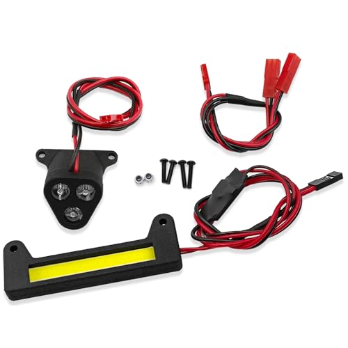 MORFUM RC Car LED Lights Kit Front & Rear Light Lamp Taillight Headlight Set Compatible with 1/8 ARRMA KRATON 6S V4 V5 4WD BLX Buggy RC Car Upgrade Parts