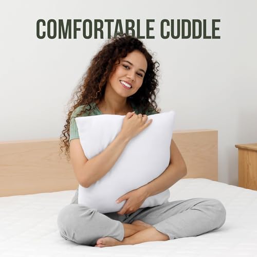 image for Utopia Bedding Decorative Throw Pillow Insert (17 x 17 Inches, White) 