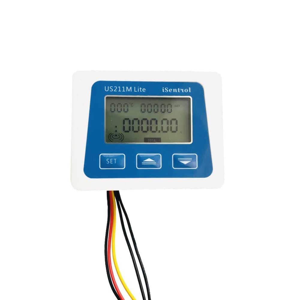 Écran de Lecteur de débitmètre numérique Lite avec capteur de débit d'eau USC-HS10TA (Color : Meter Only)