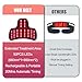 Tamthna Red Light Therapy for Neck - Rechargeable Infrared Red Light Therapy Belt, Portable Infrared Light Therapy Neck Wrap for Body Hands Feet Knee Pain Relief (Red)