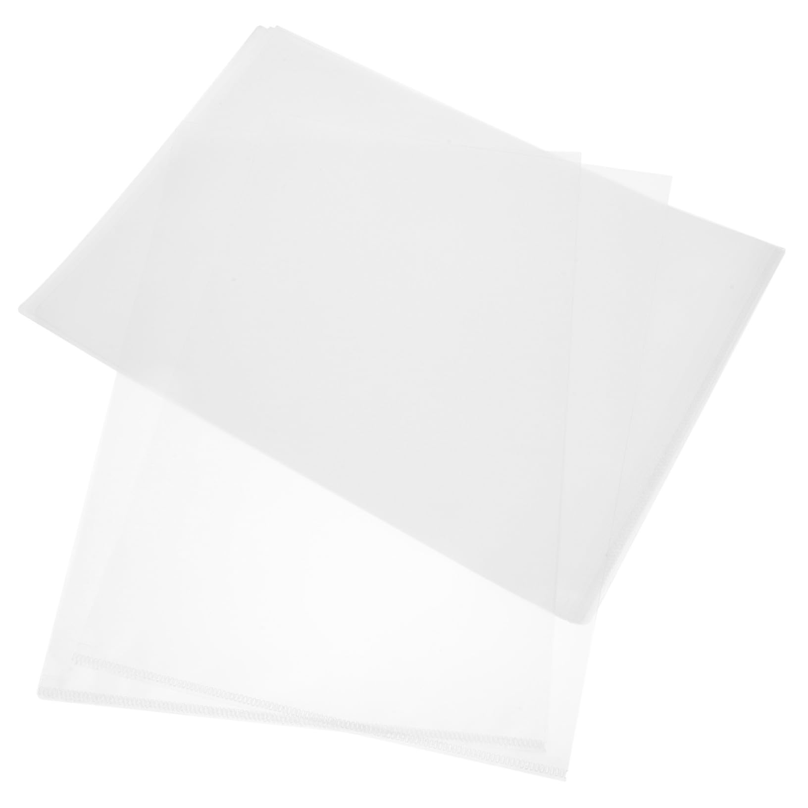 100 Stück Transparente Dokumententaschen Kunststoff Ordner Wasserabweisend Robust Vielseitig für Büro Schule und Zuhause zur Sicheren Dokumentenaufbewahrung