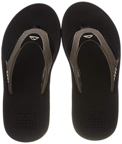 Reef Men's Flip Flop Sandals, Brown Tan Woven TAV, 4 UK