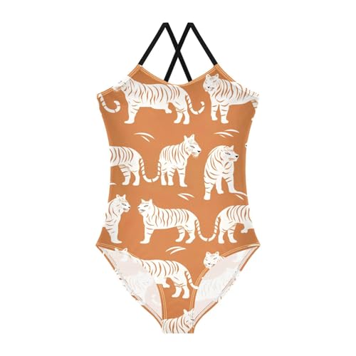 Tiger Girls One Piece Swimsuit Beach Swimwear 20857464