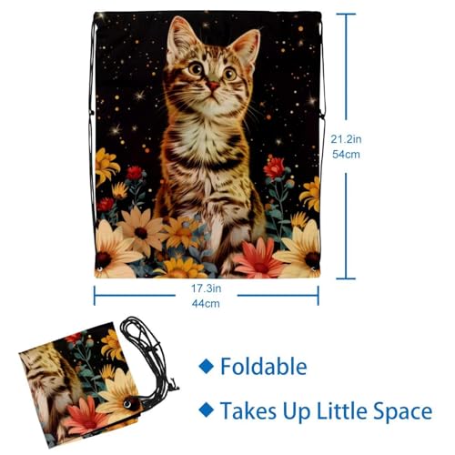 Sac à cordon de serrage lot de 2 étanches et pliables taille unique multicolore - 3