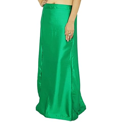 Inskirt Lining for Sari Satin Silk Petticoat Cover
