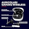 GXTrust 409 Oxxie In Ear Cuffie Bluetooth Gaming PS5 Switch PC Mobile, Auricolari Bluetooth o Ricevitore USB-C 2,4 Ghz Bassa Latenza, 4 microfoni ENC, 25 Ore di Autonomia, Earphones Wireless, Bianco