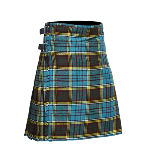 Image of 8 Yard Mens Kilt - Authentic Tartan Kilt for Men Highland Outfit for Weddings & Traditional Scottish Wear
