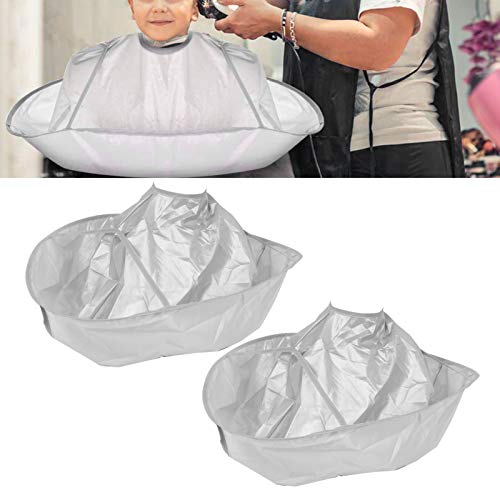Capa Guarda-chuva para Corte de Cabelo, Vestido de Salão de Cabeleireiro, Capa de Corte de Cabelo, 2