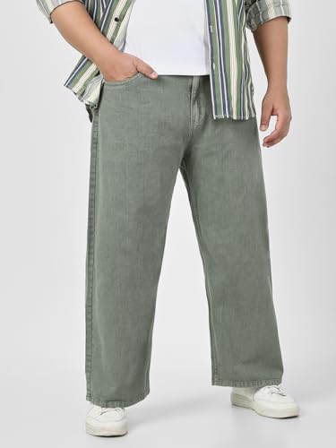 Image of Urbano Plus Men's Loose Mid Rise Jeans