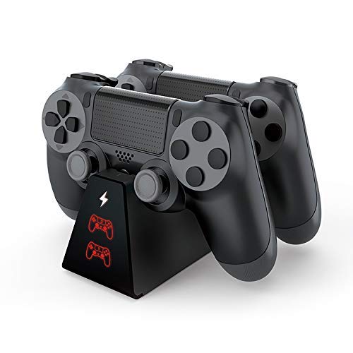 DOBE PS4 Controller Charger, Dual Shock 4 Controller Charging Docking Station with LED Light Indicators Compatible with PS4/PS4 Slim/PS4 Pro Controller (B084BK7YV8) Amazon Price History, Amazon Price Tracker