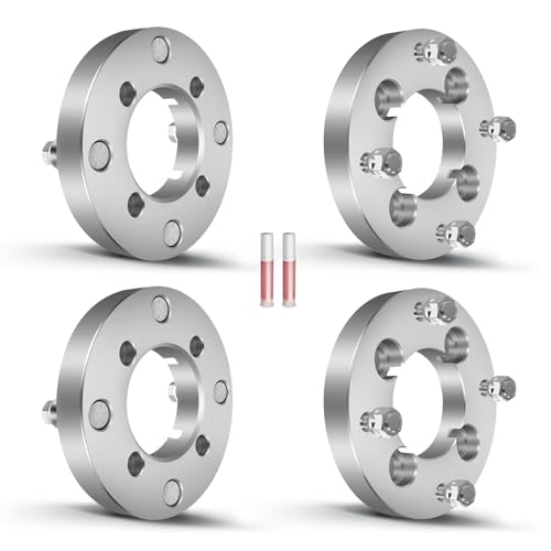 OCPTY 4x110 to 4x137 Wheel Adapters for 250 2x4 for 250 4x4 for 300 for 300 2x4 for 300 2x4 Auto 1 inch 10x1.25 Studs 74mm Hub Bore Forged Wheel Adapters 4 lug 4PCS