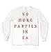 Life of Pablo No More Parties In La Los Angeles Pop Up T-shirt Kanye Yeezy TLOP Yeezus Saint (Large, Long Sleeve)