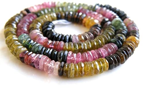 Perles Tourmaline facettées pour créer vos bracelets de lithothérapie au quotidien