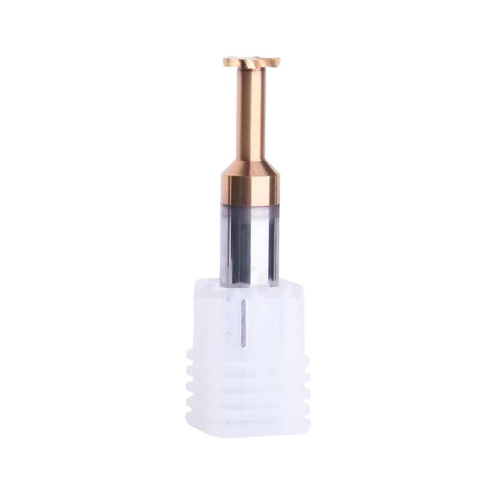 Fresa con ranura en T de acero de tungsteno, fresa de extremo, 1 pieza(2x1.0Hx1.0dx3Sx50L)