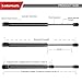 TadaMark 2 Pcs 15 Inch 24lbs/107N Gas Strut Spring Shock Lift Support for are Snugtop Leer Camper Shell Window Tonneau Cover Truck Pickup Topper Door Cap Canopy C1604154 C16-04154